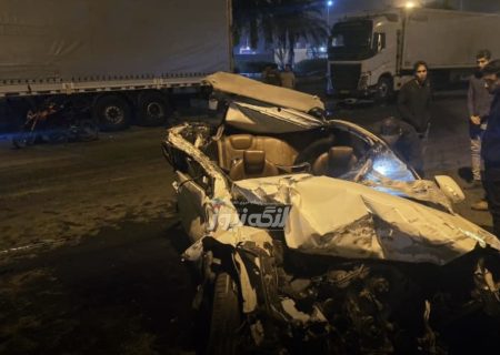 دو سانحه رانندگی پیاپی در مقابل پارک کوثر بندرلنگه