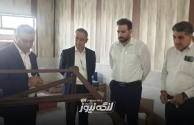 بازدید مدیرعامل شرکت پالایش نفت لاوان از مرکز آموزش فنی‌وحرفه‌ای بندرلنگه