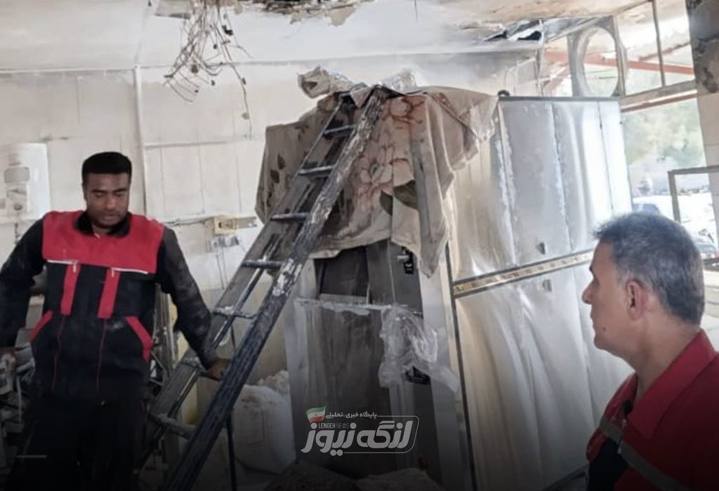 آتش‌سوزی در یکی از نانوایی‌های بندرلنگه بدون مصدوم مهار شد