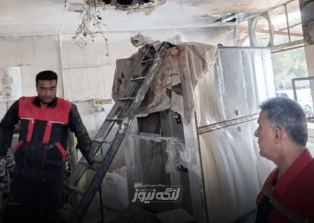 آتش‌سوزی در یکی از نانوایی‌های بندرلنگه بدون مصدوم مهار شد