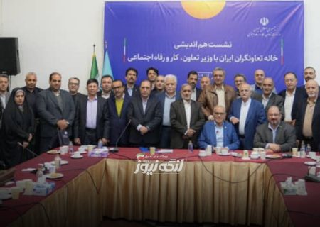 بانوی بندرلنگه ای در حضور وزیر کار خواستار حمایت ویژه از تعاونی‌های زنان شد