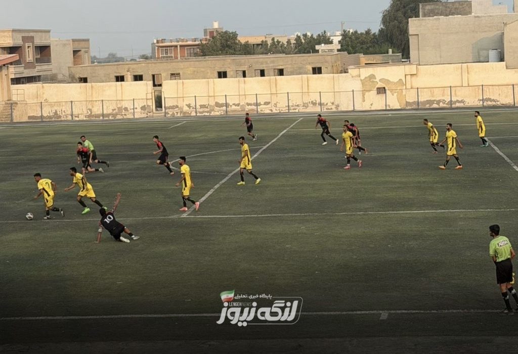 برد ۲ بر ۱ آرش بندرلنگه در مقابل سایپا در لیگ نخبگان بندرلنگه