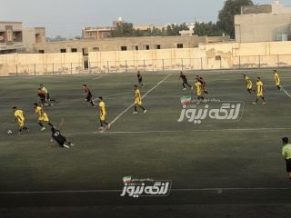 برد ۲ بر ۱ آرش بندرلنگه در مقابل سایپا در لیگ نخبگان بندرلنگه