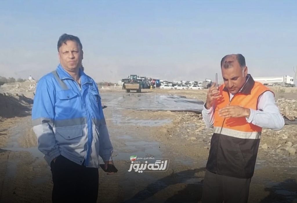 تلاش راهداران بندرلنگه برای بازگشایی مسیر آبنمای کنخ