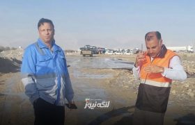 تلاش راهداران بندرلنگه برای بازگشایی مسیر آبنمای کنخ