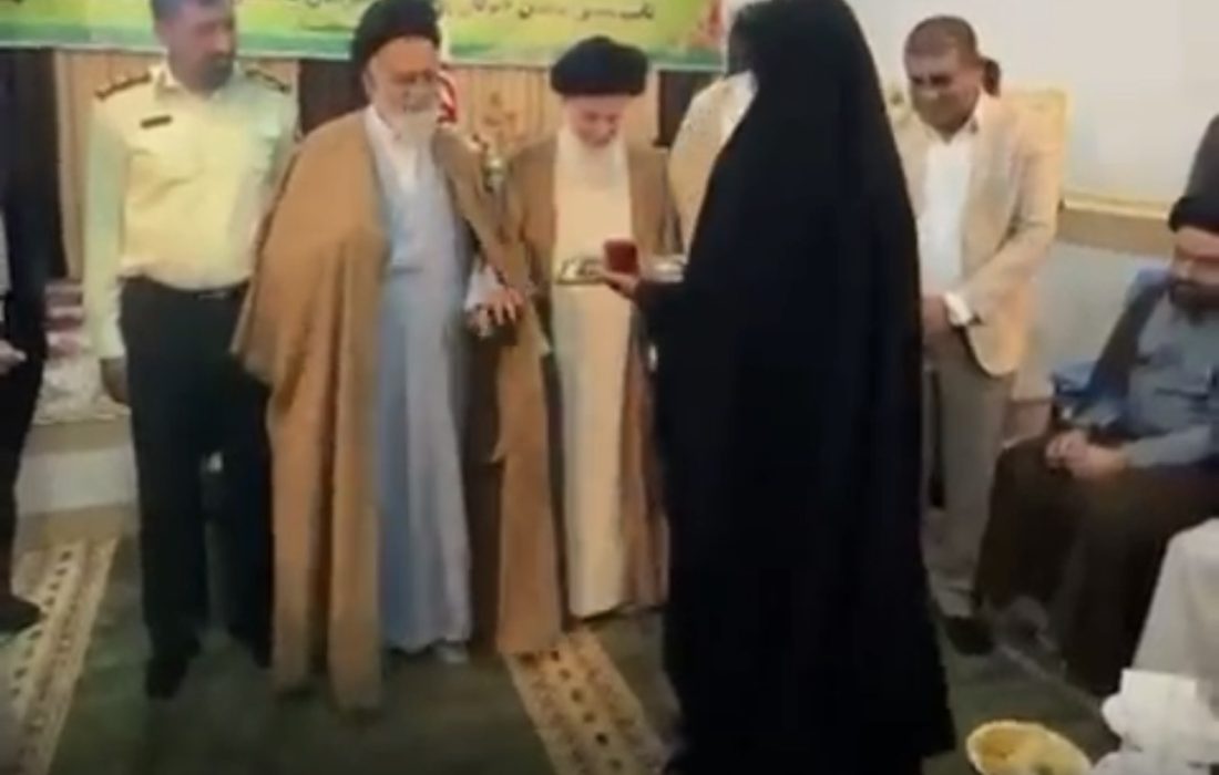 تجلیل آیتالله حسینی بوشهری از فاطمه پولادی