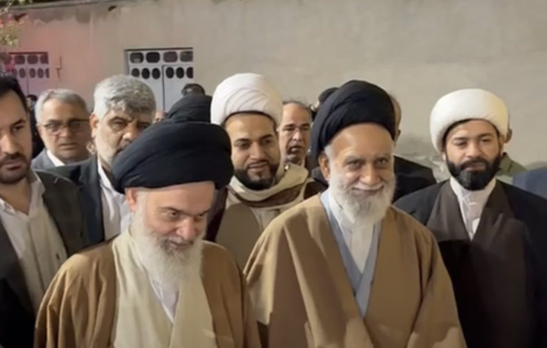 دیدار آیتالله حسینی بوشهری با مردم بندرکنگ