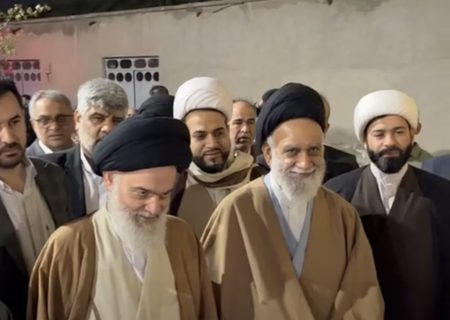 دیدار آیت‌الله حسینی بوشهری با مردم بندرکنگ