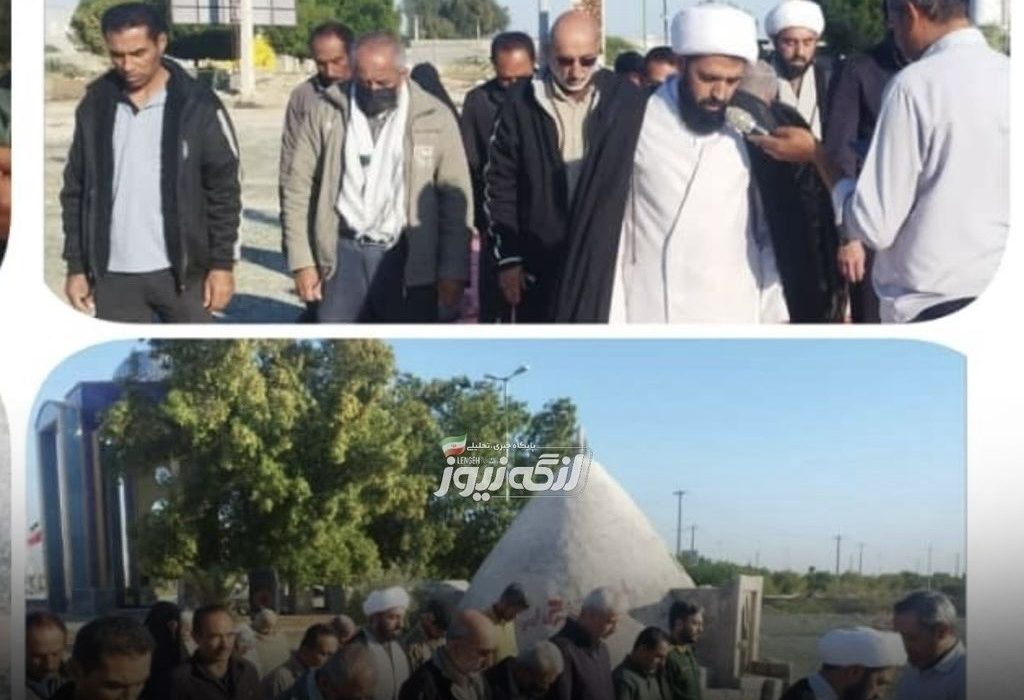 اقامه نماز شکر نزولات آسمانی در بندر چارک