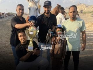 اعزام تیم سوارکاری شهرستان بندرلنگه به مسابقات کورس ویژه شهرستان میناب و کسب مقام قهرمانی
