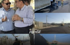 آسفالت ۷ هزار مترمربع از معابر روستای دهنو مراغ در بخش شیبکوه بندرلنگه