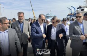 بازدید مدیرعامل شرکت انبارهای عمومی از بندر لنگه و تأکید بر توسعه زیرساخت‌های لجستیکی غرب هرمزگان