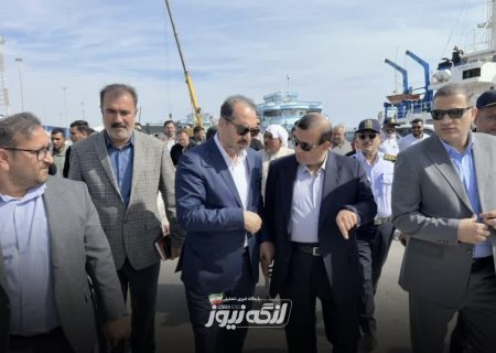 بازدید مدیرعامل شرکت انبارهای عمومی از بندر لنگه و تأکید بر توسعه زیرساخت‌های لجستیکی غرب هرمزگان