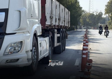 کاهش ترافیک بندرلنگه با سامان‌دهی ورودی و نصب موانع جدید