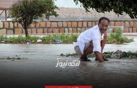 گزارش تصویری / بارندگی شدید امروز بندرلنگه