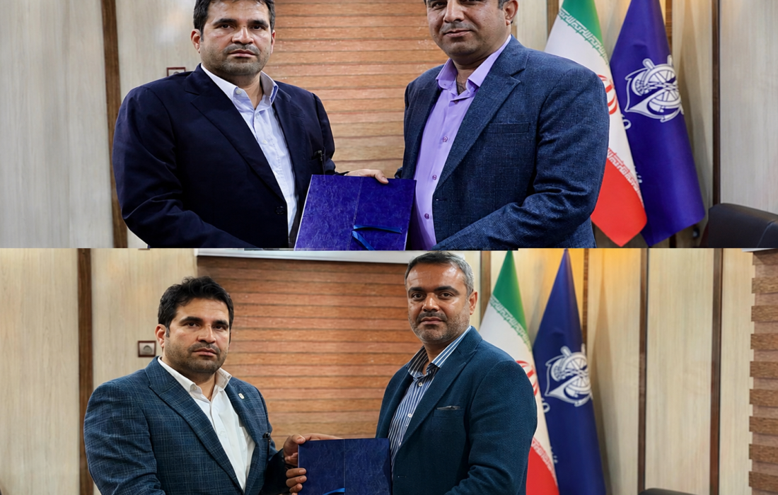 معاونان جدید بنادر غرب هرمزگان معارفه شدند