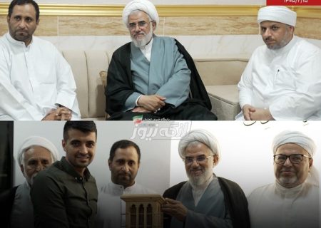 بازدید نماینده ولی‌فقیه در استان هرمزگان و امام جمعه بندرعباس از دارالقرآن بندرکنگ