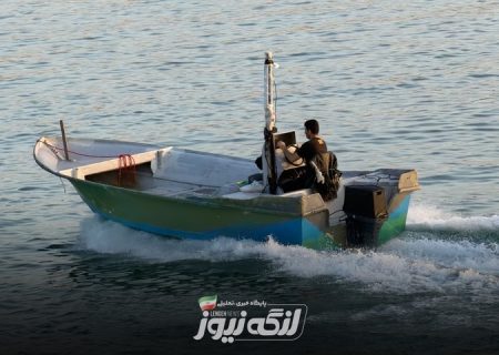 دریای بندرلنگه صبح آرام، بعدازظهر کمی مواج