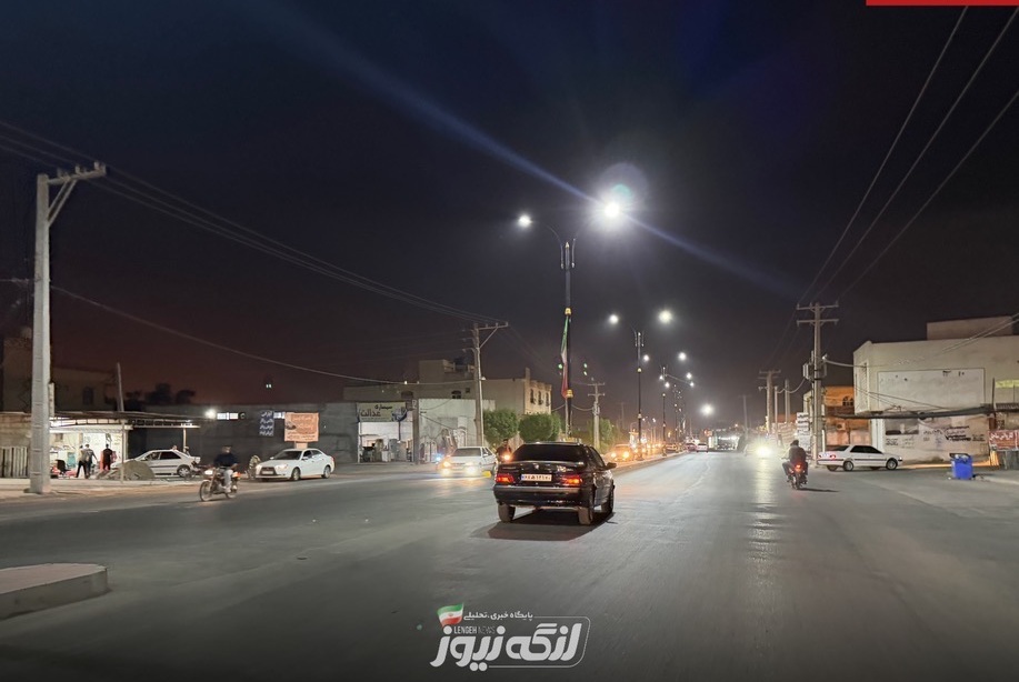 بلوار چمران بندرلنگه در انتظار خطکشی