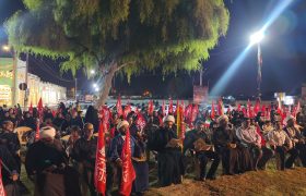 محفل بزرگ انس با قرآن کریم در بندرکنگ به یاد رهبر شهید ایران برگزار شد