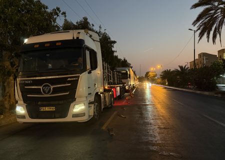 پایان ترافیک امروز با ساماندهی ورود کامیون‌ها