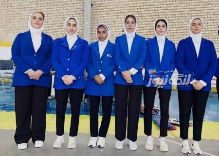 قضاوت الهام رضازاده در لیگ تکواندو نونهالان کشور