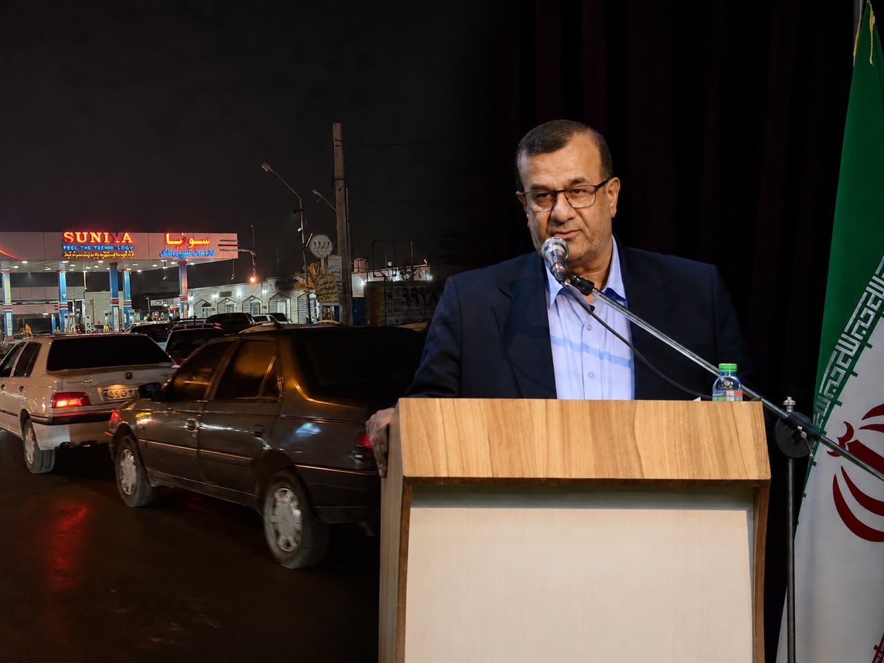پیگیری نماینده غرب هرمزگان پس از انتشار گزارش صف‌های طولانی بنزین در بندرلنگه در لنگه نیوز