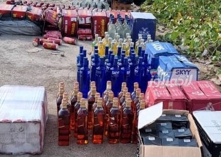 کشف بیش از ۲۱ هزار بطری مشروبات الکلی در بندرلنگه طی سه روز