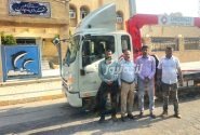 یک دستگاه جرثقیل بالابر به ناوگان حمل‌ونقل شهرداری بندرچارک افزوده شد