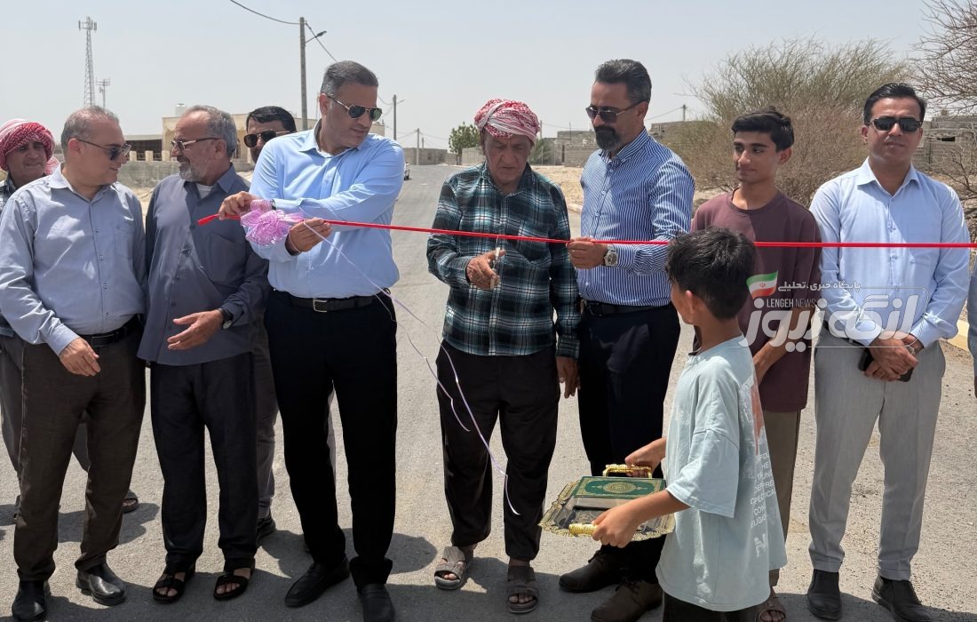 بهرهبرداری از معابر بهسازیشده روستای پیشگان