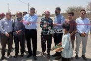 بهره‌برداری از معابر بهسازی‌شده روستای پیشگان