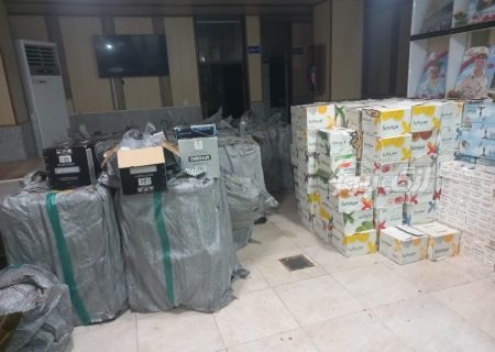 کشف ۵ میلیون نخ سیگار و مشروبات قاچاق در شرق بندرلنگه