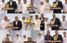 تقدیر دهیاری و شورای بندرشناس از خیرین روستا