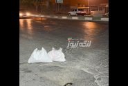 هشدار درباره نشست خطرناک پل روبه‌روی ورودی کامیون اداره بنادر بندرلنگه