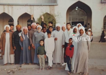 قاب ماندگار از ناخدایان و صیادان بندرلنگه در دهه ۶۰