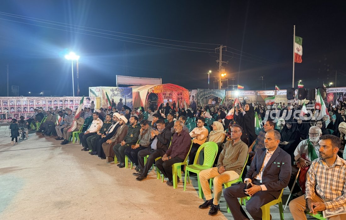 شب شعر دفاع مقدس در بندرلنگه