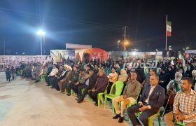 شب شعر دفاع مقدس در بندرلنگه