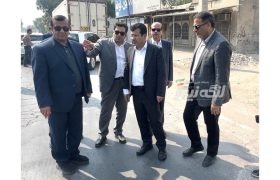 بازدید احمد جباری و معاون سازمان بنادر از طرح‌های توسعه‌ای بندرلنگه
