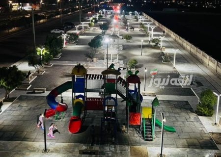 بهره‌برداری از پارک شهر بندرلنگه در هفته دولت