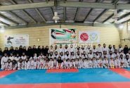برگزاری مسابقات کاراته قهرمانی دختران بندرلنگه به مناسبت هفته دولت