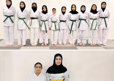 برگزاری آزمون ارتقاء کمربند کاراته در بندرشناس
