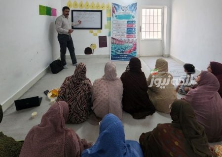 برگزاری دوره آموزشی بیماری‌های بز و گوسفند ویژه زنان روستایی لمزان