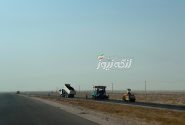آسفالت ۱۴ کیلومتر از باند جدید محور پارسیان به بندرلنگه به پایان رسید