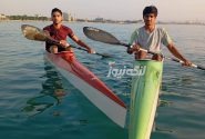 دو قایقران بندرلنگه‌ای نمایندگان هرمزگان در مسابقات قهرمانی کشور شدند