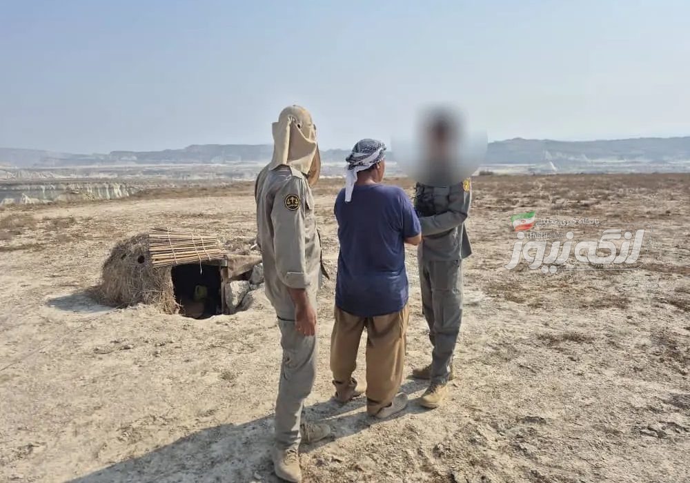 یک متخلف زندهگیری پرندگان شکاری در پارسیان دستگیر شد