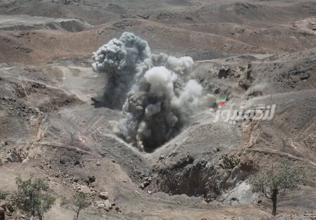 احتمال شنیده شدن صدای انفجار کنترل‌شده در بندرلنگه