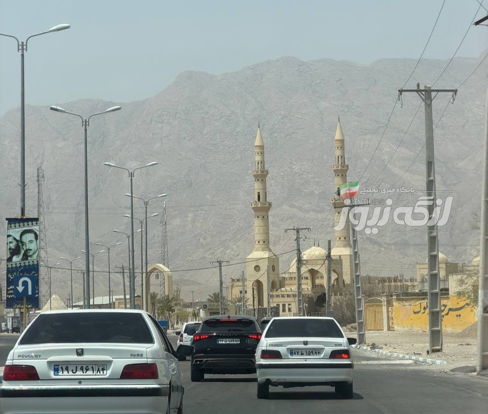 احتمال بارش در بخش مهران، شهر بندرلنگه خارج از محدوده سامانه بارشی