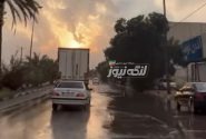 دمای ۳۳ درجه و دریای کمی مواج در بندرلنگه