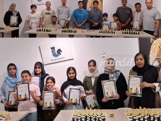 مجید رسولی قهرمان مسابقات هفتگی شطرنج بندرلنگه شد