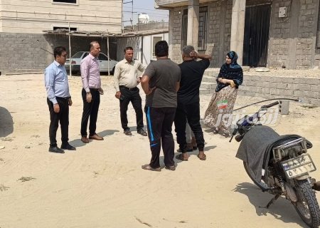 بازدید میدانی مدیر آبفا بندرلنگه از وضعیت آبرسانی روستای سایه‌خوش